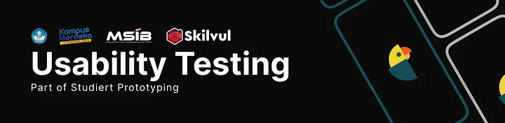 Studiert usability-testing section graphic from the public case study